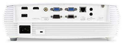 Acer P5630 MR.JPG11.001 DLP-projector (WUXGA 1.920 x 1.200, 4.000 ANSI lumen, contrast 20.000:1, 3D), wit
