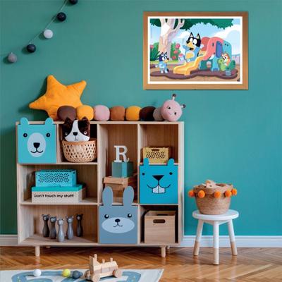 Clementoni legpuzzel bluey op de glijbaan, 104st.