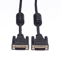 ROLINE Monitorkabel DVI, M/M, (24+1) dual link, 7,5 m - thumbnail
