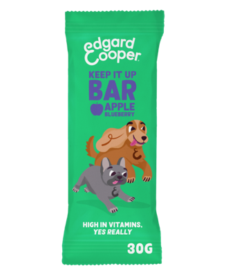 Edgard & Cooper hondensnack reep appel & bosbes