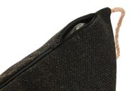 Kussen Home ESPRIT Zwart 45 x 15 x 45 cm - thumbnail