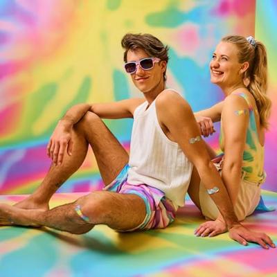 Wild Stripes Pleister Waterproof Rainbow