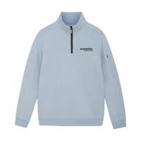 Rellix winter sweater jongens - blauw - rits - thumbnail