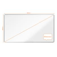 Nobo Premium Plus Widescreen magnetisch whiteboard, gelakt staal, ft 188 x 106 cm - thumbnail