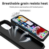 Lunso - Armor backcover hoes met ringhouder - iPhone 14 Plus - Zwart - thumbnail