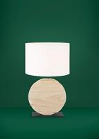 Stars of Light TafellampContessore rond hout met wit - 39916 - thumbnail