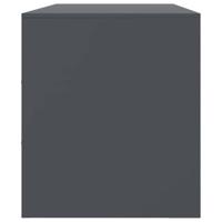 Tv-meubel 99x39x44 cm staal antracietkleurig - thumbnail
