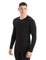 Icebreaker 200 Oasis LS Crewe Thermoshirt Heren Black XL - thumbnail