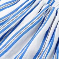 Kinderrokje 140 kobaltblauw en wit - thumbnail