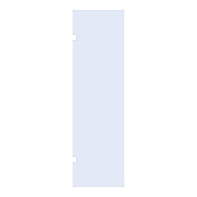 BRAUER Wand 70 helder glas enkelzijdige uitsparingen BRAUER Wand 70 helder glas enkelzijdige uitsparingen
