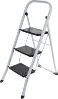 Keukentrap 3 Treden Inklapbaar Metaal - thumbnail