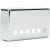 Gibson Humbucker Cover Neck Chrome elementkap voor gitaar - thumbnail