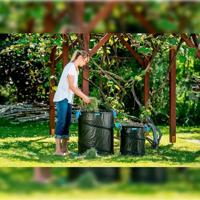 Tuinafvalzak Cellfast Pop Up Nylon Staal 40 x 40 x 48 cm Opvouwbaar - thumbnail
