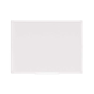 Maul Whiteboard MAULprimo (b x h) 60 cm x 45 cm Wit Kunststof coating Horizontaal- of verticaalformaat, Incl. opbergbakje