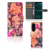 Sony Xperia 5III Hoesje Bosje Bloemen - thumbnail
