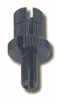 Domino stelbout adj. screw m8 black - thumbnail