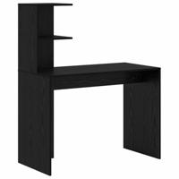 Bureau 2 pcs Zwart Eiken - thumbnail