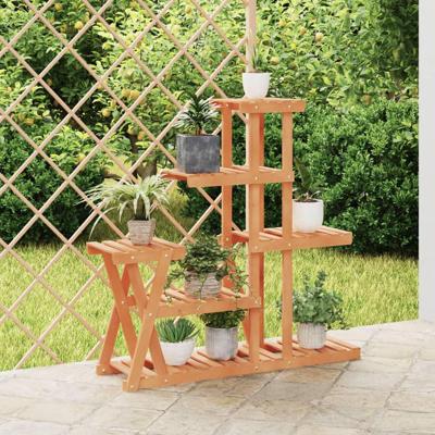 VidaXL Plantenstandaard 95x25x96 cm massief vurenhout VidaXL Plantenstandaard 95x25x96 cm massief vurenhout