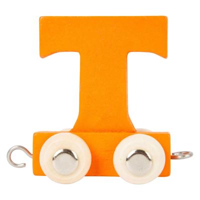 Small Foot - houten lettertrein kleur - t