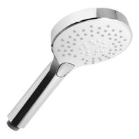 Handdouche Tres Massage 3-Standen Ø 11 cm Wit Chroom Tres - thumbnail