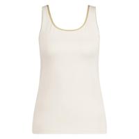 Nukus Juba Singlet Tops En Singlets Offwhite/gold - thumbnail