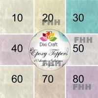 Dixi Craft • epoxy toppers 10pcs - thumbnail