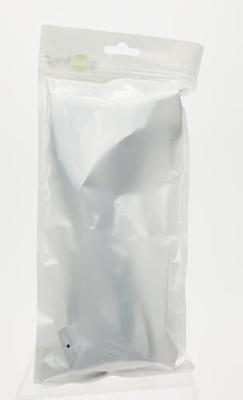 Enzo Recordersnoer zwart haaks 5 meter 7596214