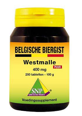 SNP Belgische biergist 400 mg puur 250 Tabletten