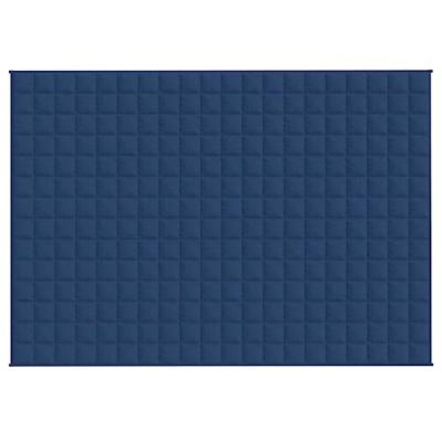 Verzwaringsdeken 135x200 cm 6 kg stof blauw Verzwaringsdeken 135x200 cm 6 kg stof blauw