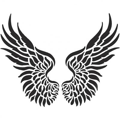 Creativ Company Flexibel sjabloon vleugels a4