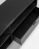 Kave Home TV-meubel 'Shantay' Zwart metaal, 150cm - thumbnail