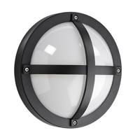 SG Solo LED wandarmatuur 12W 3000K IP65 IK10 zwart Twilight 644554 - thumbnail