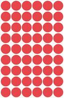 Avery-Zweckform 3141 Etiketten Ø 12 mm Papier Rood 270 stuk(s) Permanent hechtend Etiketten voor markeringspunten - thumbnail