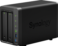 Synology DiskStation DS718+ data-opslag-server J3455 Ethernet LAN Desktop Zwart NAS - thumbnail