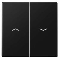 JUNG A500 grafiet mat zwart pi schakelwip A 595 P SWM