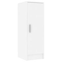 Schoenenkast 32x35x92 cm bewerkt hout wit - thumbnail
