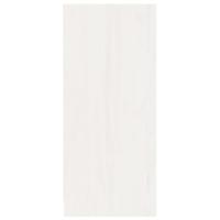 Dressoir 70x33x76 cm massief grenenhout wit - thumbnail