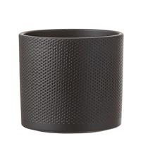 Pot era d28h26cm donkergrijs - thumbnail