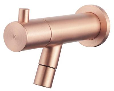 Wiesbaden Fonteinkraan Amador Inbouw 1/2 Messing Geborsteld Koper Wiesbaden Fonteinkraan Amador Inbouw 1/2 Messing Geborsteld Koper