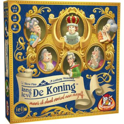 White Goblin Games Lang leve de koning - bordspel