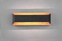 Trio Wand lampArino 35cm zwart met houtbruin - 224819132 - thumbnail