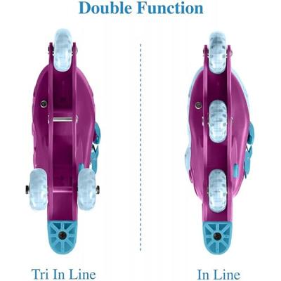 Mondo disney frozen tri inlineskates-skeelers, mt 29-32 - thumbnail