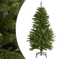 VidaXL Kunstkerstboom met scharnieren met standaard 120 cm groen - thumbnail