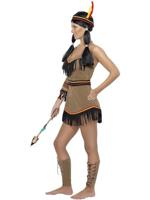 Indiaanse dameskostuum - thumbnail