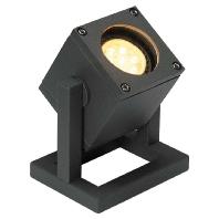 SLV 132835 CUBIX Staande LED-buitenlamp GU10 25 W Antraciet - thumbnail