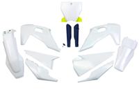 UFO PLAST kappenset trim kit ufo husqvarna oem wt/ye/bl - thumbnail