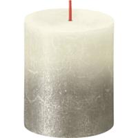Bolsius Kaars 8x6,8 cm Fading Parel Champagne - thumbnail