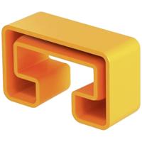 OBO Bettermann 1124555 Beschermkap (l x b) 27 mm x 44.4 mm 25 stuk(s) - thumbnail