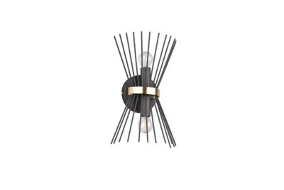 Trio Design wandlampRod zwart - R21532080