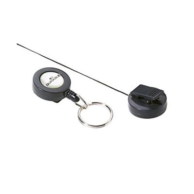 Afrolmechanisme Durable 8222 met sleutelring 800mm antraciet | 10 stuks